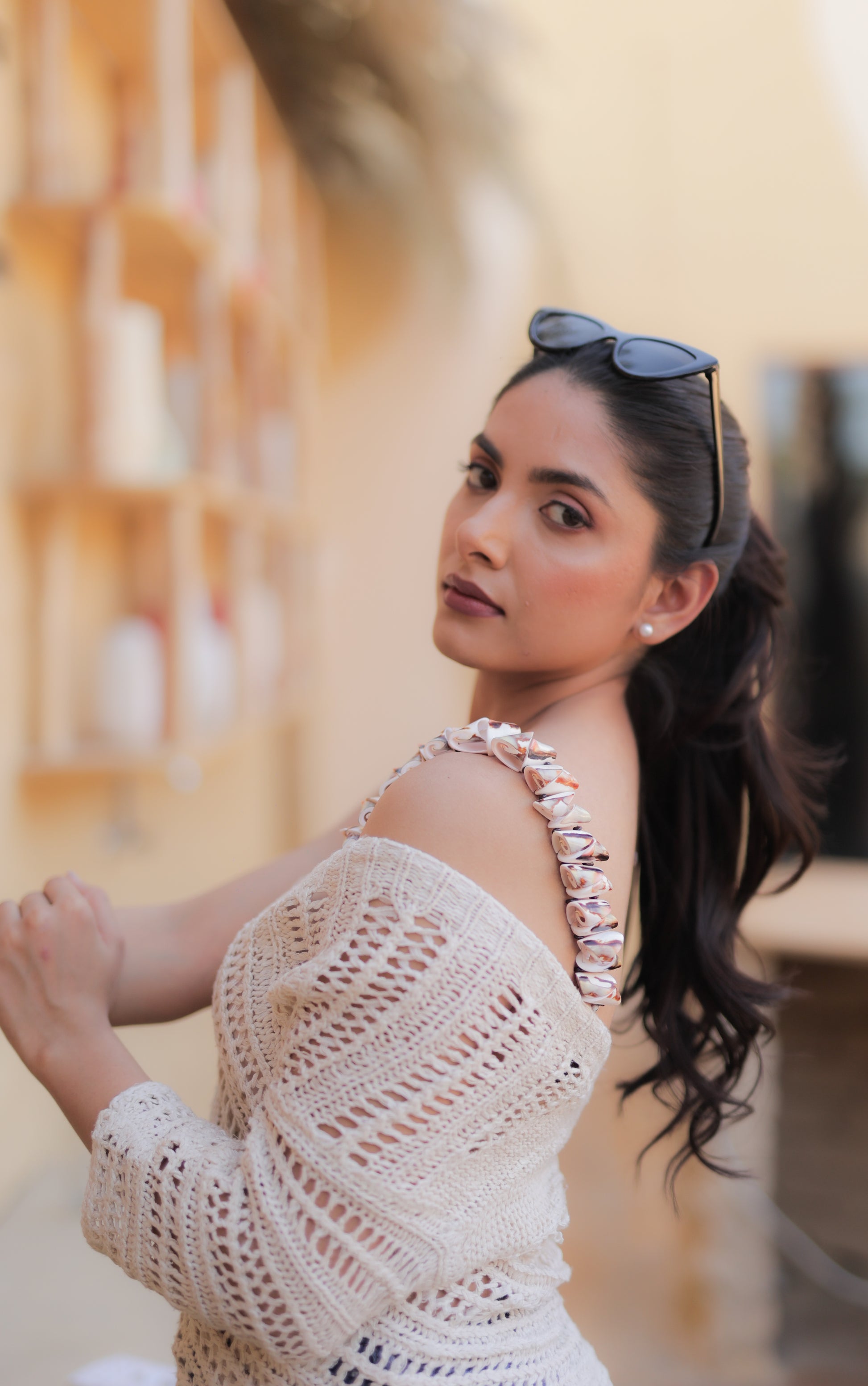 Moroccan Shell Bra Strap