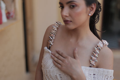 Moroccan Shell Bra Strap