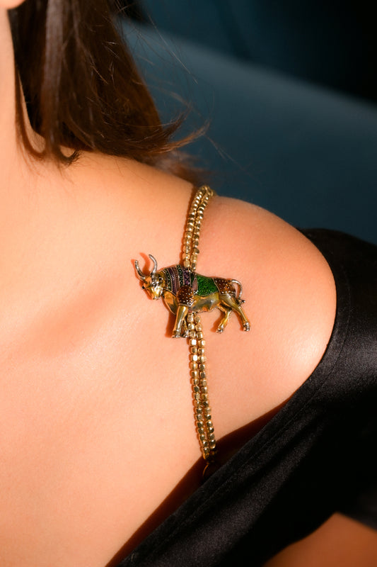 Golden Rage Bra Strap