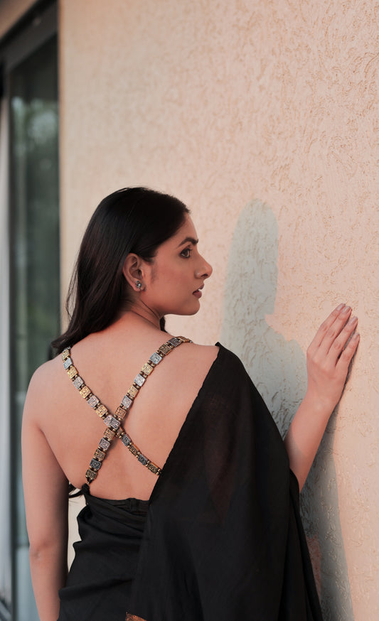 Golden gaze Bra Strap For Ethnic Wear
