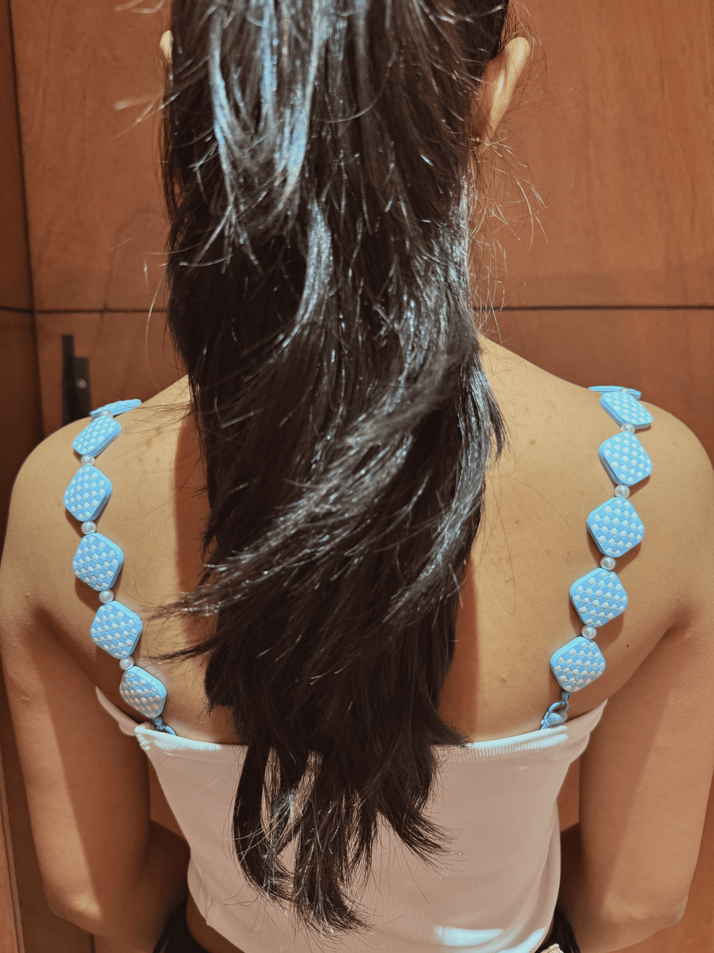 Cloud Chess Bra Strap - The Ramp Rush