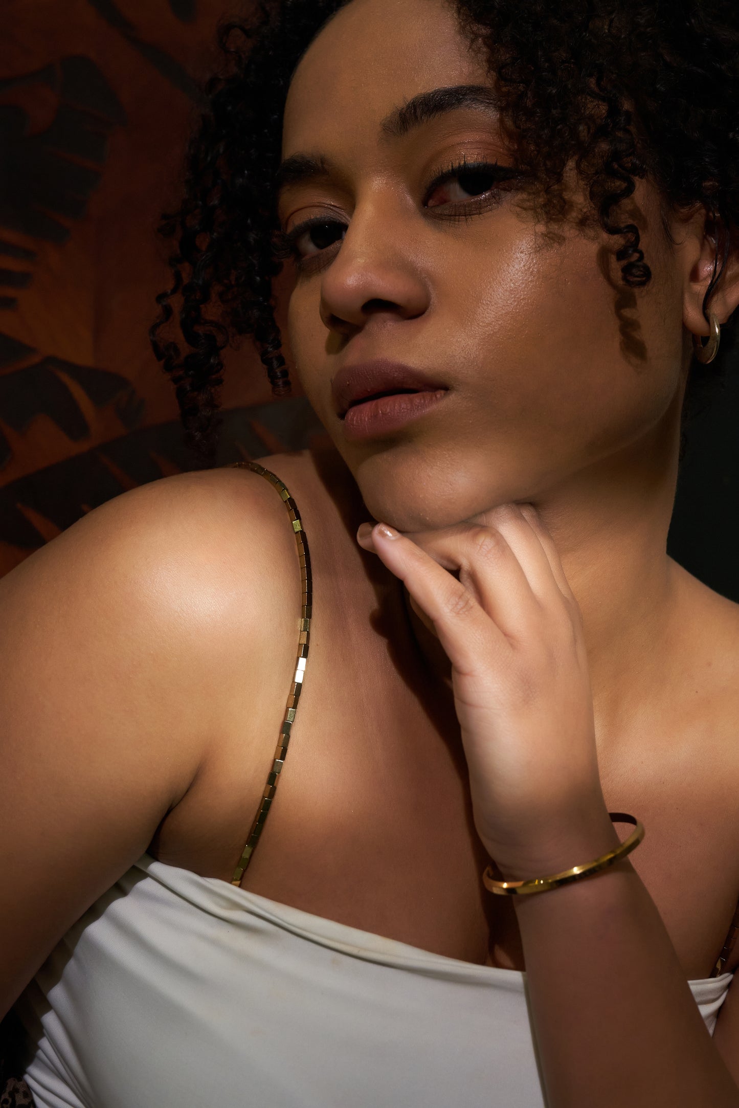Gold Chain Shoulder Strap for Sleeveless Dresses | Bra Strap Replacement Jewellery