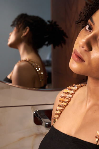 Luxury beaded bra straps suitable for party, wedding and travel wear