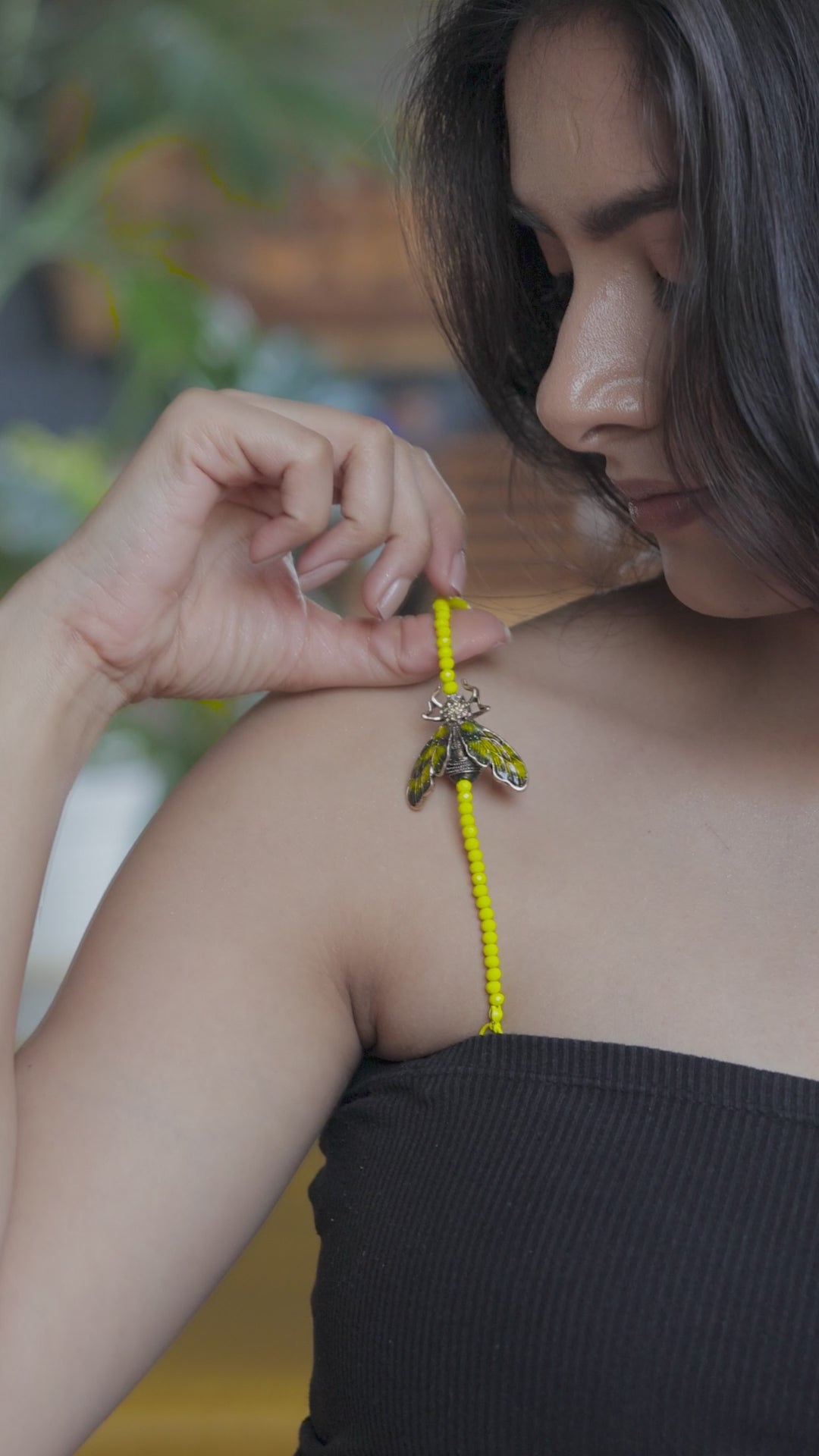 Electric Fly Bra Strap